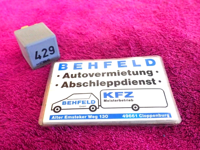 🔹VW Fox 5Z Relais Nr.: 429 👍TOP ANGEBOT⭐⭐⭐⭐⭐ 1J0906381