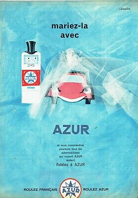 Broutin Publicité Advertising 099  1965  Total  huile Altigrade GT  par C 