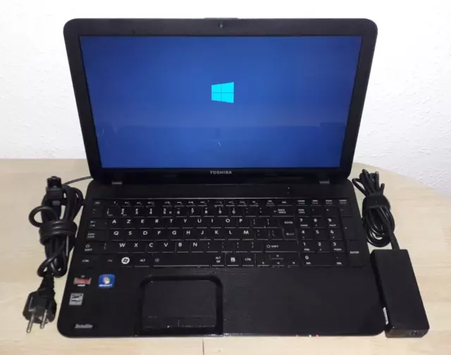 Pc Portable 15" Toshiba Satelite C850D Amd @ E1 Windows10+Suite Office Chargeur