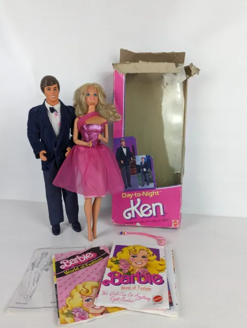 VINTAGE BARBIE DAY to night ken doll 1980s Ken Box £39.99 - PicClick UK