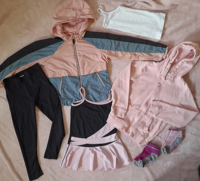 Pacchetto completo per ragazze 7-8 anni SPORT/ROSA primavera/estate usato