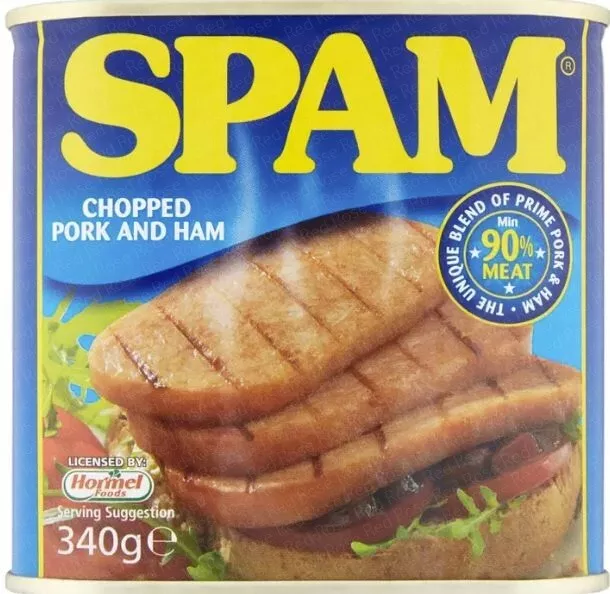 2 x prosciutto e maiale tritati spam 340 g