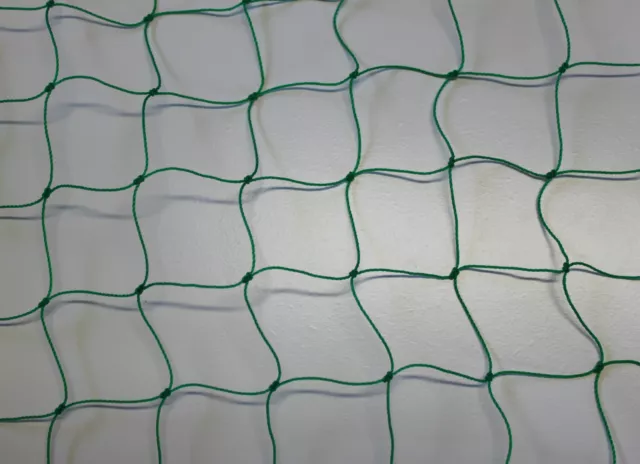 Ballnetz Höhe 4,00 m Länge 20,00 m grün Ballfangnetz Fangnetz Fußballnetz Netz