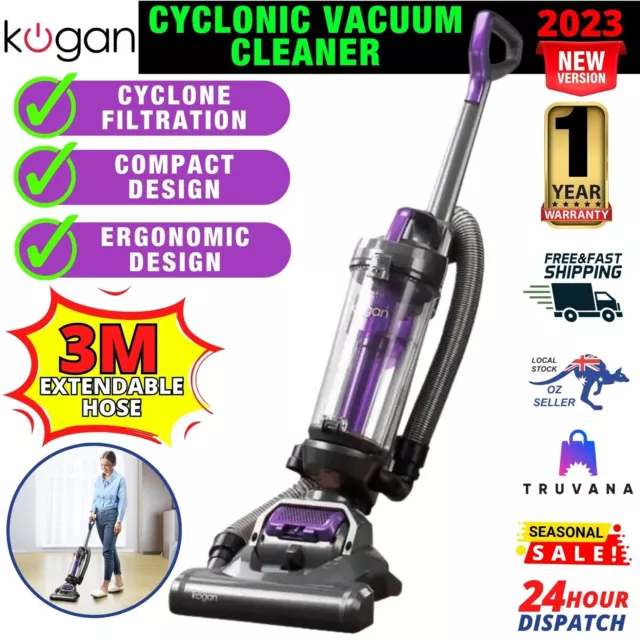 Pet Hair Vacuum Cleaner Bagless Cyclonic Filter Upright Carpet Clean Brush Tool