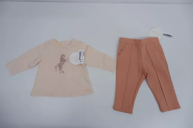 Top e leggings Chloe NUOVO abito età 6 m mesi nuovi con etichette per ragazze