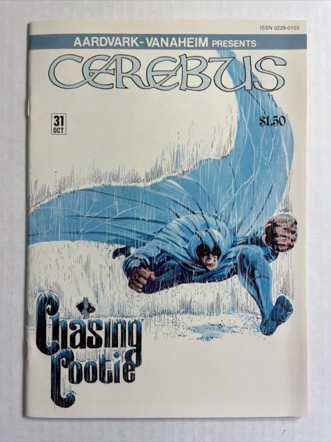 Cerebus #31 VF/NM 1981 Aardvark Van Anaheim Comics Dave Sim Low print run