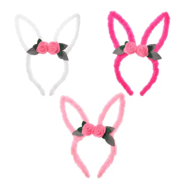 Bandeau oreilles de chat dessin animé drôle lapin fourrure