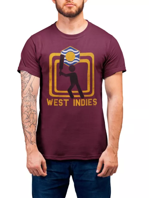 WEST INDIES Cricket World Cup Organic T-Shirt Unisex Square Jersey Top Gift Kit