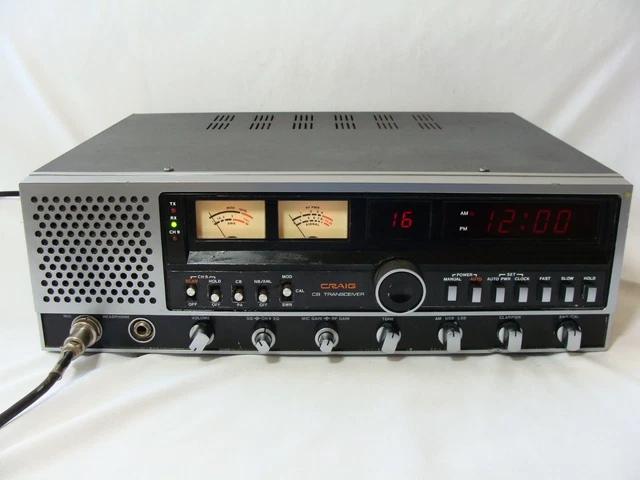 無線電CRAIG L-232 Craig L232 CB Radio - YouTube