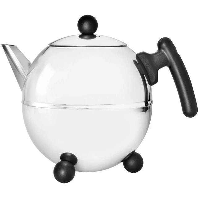 Bredemeijer Teekanne Bella Ronde 1,5l Edelstahl / schwarz 1305Z
