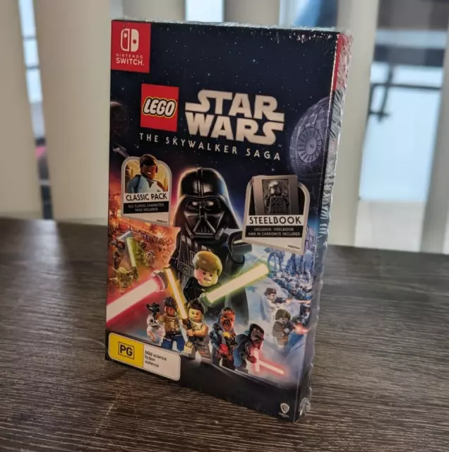 LEGO Star Wars Skywalker Saga Deluxe Edition Nintendo Switch Steelbook  Sealed