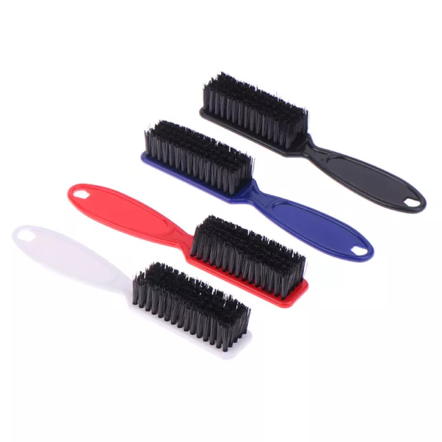 Plastic Handle Hairdressing Soft Hair Cleaning Brush Barber Neck Hair Comb Tool