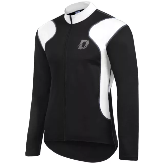 New Mens Cycling Jersey Long Sleeves Thermal Winter Fleece Bicycle Biking Jacket