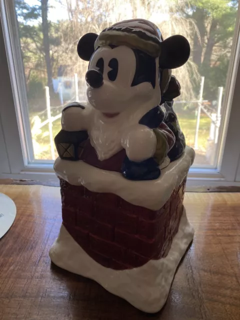The Cookie Jar Store ENESCO - Mickey Mouse Cookie Time Clock