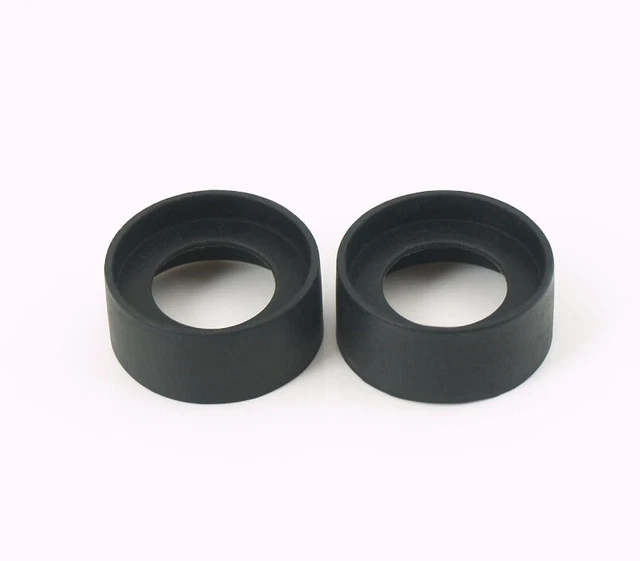 28mm Little Rubber Eye Guards Eyepiece Cup Eyeshield f Microscope Telescope 2PCS