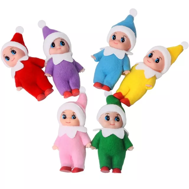 Christmas On The Shelf Naughty Elf Felt Doll Baby Toddler Cute Elf Kid Toys Gift 2