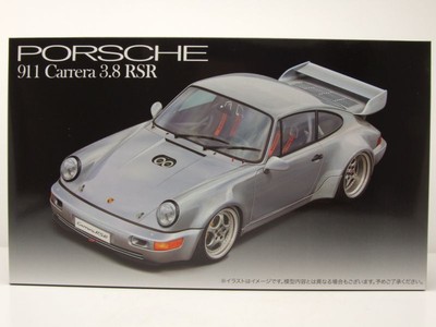 Porsche 911 Carrera 3.8 Rsr Kit Plastique Maquette de Voiture 1:24