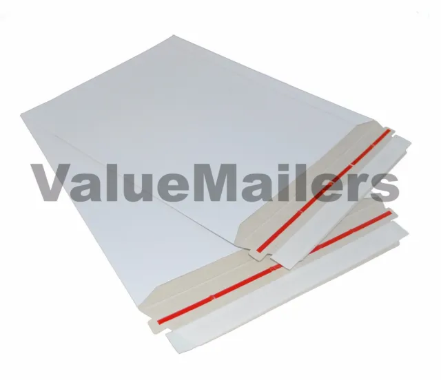 50 6x8 RIGID PHOTO DOCUMENT CARD MAILERS ENVELOPES STAY FLATS 100% RECYCLABLE