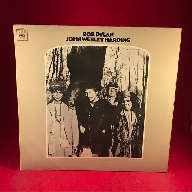 BOB DYLAN JOHN Wesley Harding 1968 UK first issue MONO vinyl LP A2 B2 ...