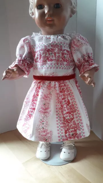 Puppenkleidung Größe 42-46 Kleid für Sammler- und Spielpuppen