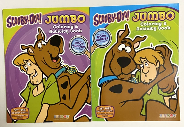 SCOOBY-DOO! JUMBO COLORING & Activity Books £7.95 - PicClick UK