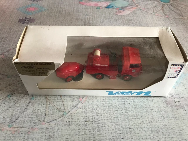Modèle Réduit 1/43 Renault Express Pompiers Corrèze Avec Motopompe - NEUF Hachette