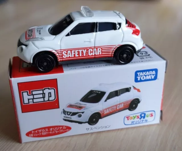 1/64 Scale Tomica Takara Tomy Nissan Juke MK1  Safety Car In White Mint & Boxed.