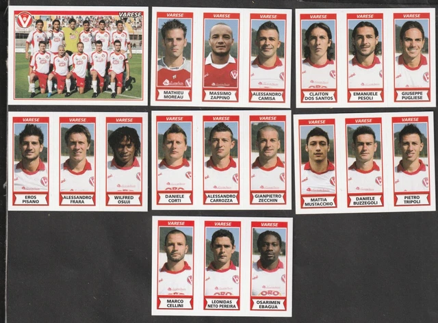 Set Figurines Panini Calciatori 2010-11 – Lazio Complète (24 Figurines, Neuf)