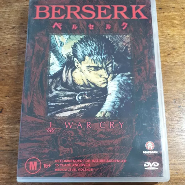 Berserk 1997 COMPLETE Series 3x Bluray Set Region Free Dual Audio –  SloppySecondSales – Home of Cinema Dream Network