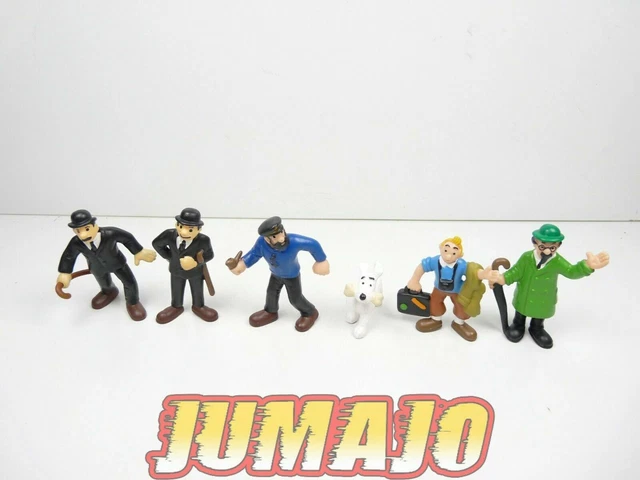 Lot de 6 figurine Tintin 8 cm : Achat occasion | Figurines TinTin Multicolore Bon état