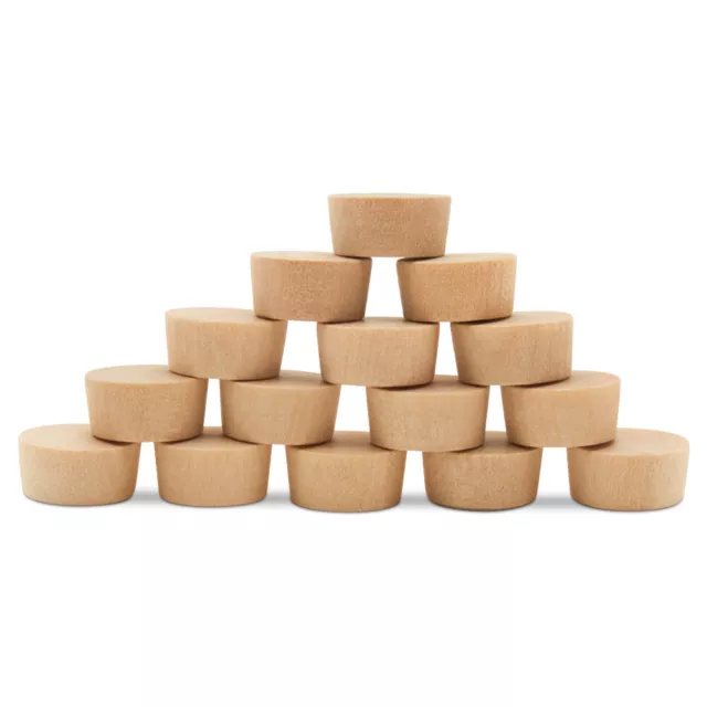 Wood Hole Plugs 1/2 inch, Maple, Flat Top Plugs for Screw Holes | Woodpeckers
