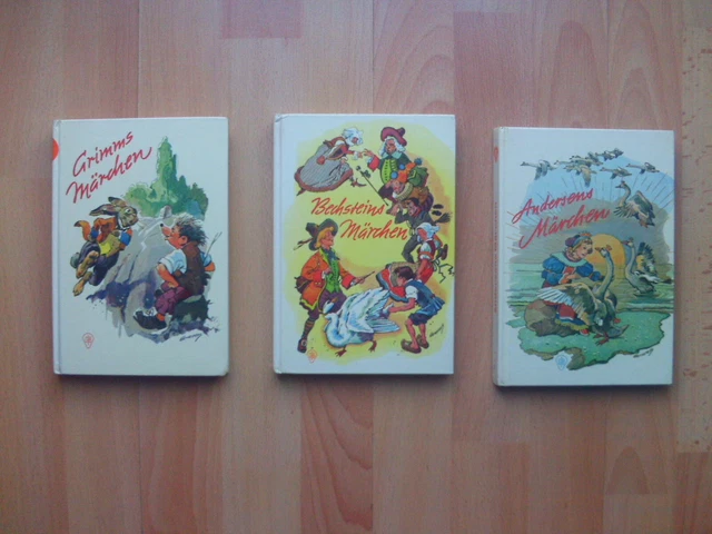 Grimms-, Bechsteins- und Andersens Märchen, GJB, Fischer Verlag, 60er Jahre