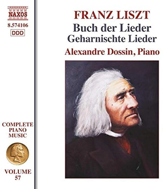 FRANZ LISZT FRANZ Liszt Buch Der Lieder Geharnischte Lieder (CD