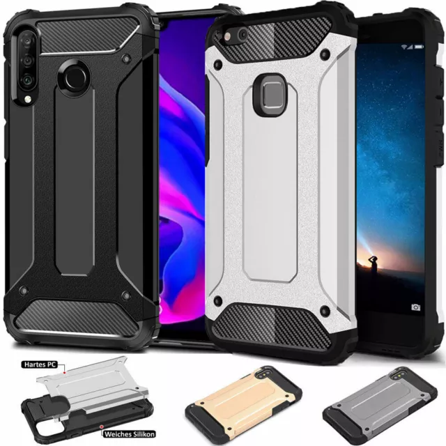 Outdoor Hülle für Huawei P30 Lite Mate 20 P Smart P10 Case Handy Schale Cover