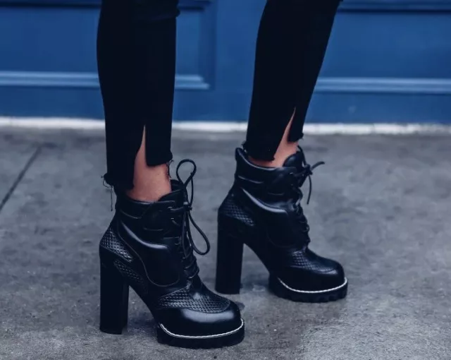 Louis Vuitton Midtown Ankle Boot in Black