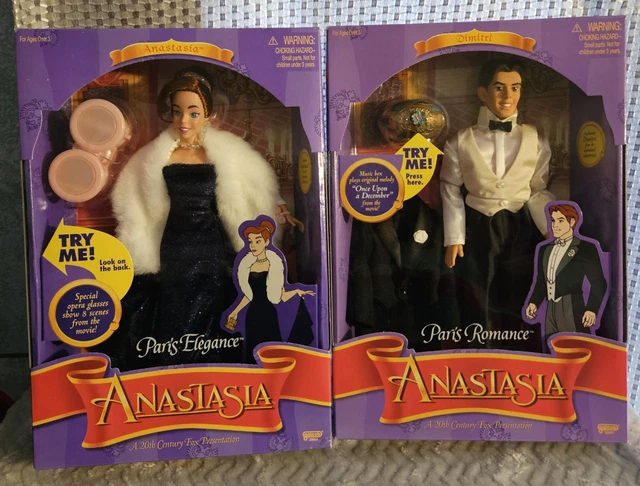ANASTASIA PARIS ELEGANCE + Dimitri Paris Romance TWO DOLLS by Galoob