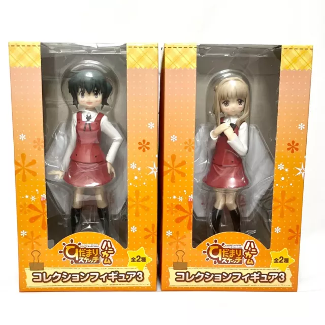 Hidamari Sketch Honeycomb Figure Nori Nazuna Collection Vol.3 Set FuRyu Japan