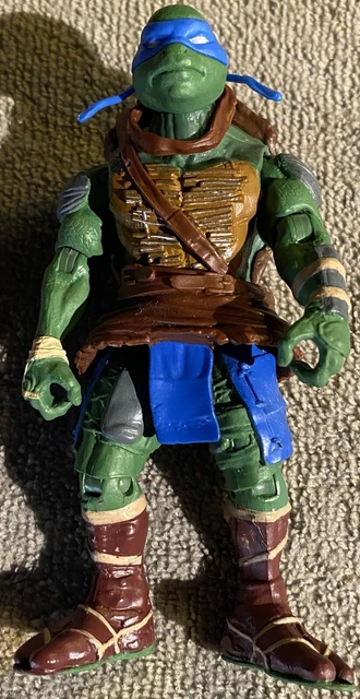 2014 TMNT Teenage Mutant Ninja Turtles Movie Action Figure Leonardo 5”