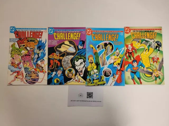 4 Challenge DC Comic Books #7 8 9 10 15 TJ6