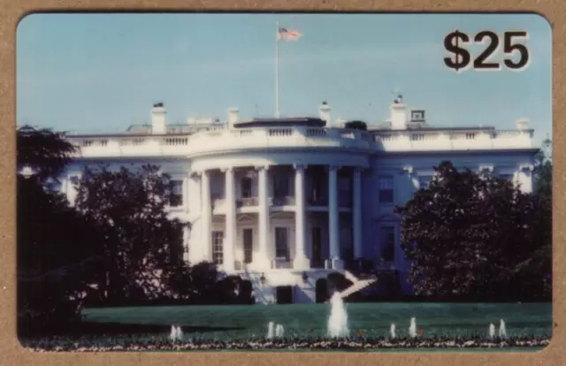 The White House, Washington DC. SPECIMEN Phone Card