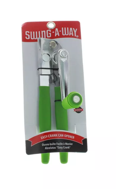 Easy Crank Can Opener (Green), Extra Long