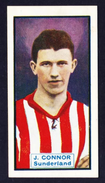 D.C. Thomson FOOTBALLERS MOTORS CARS (DOUBLE SIDED) 1925 SUNDERLAND LEA FRANCIS