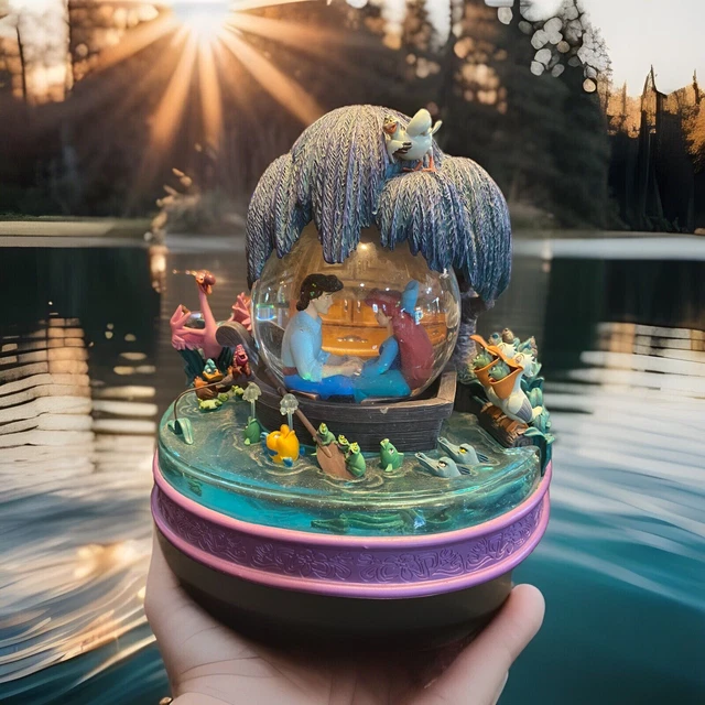 EXTREMELY RARE DISNEY Snow Globe Little Mermaid KISS THE GIRL Ariel Extremely rare disney snow globe little mermaid kiss the girl ariel