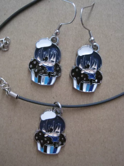 Kuroshitsuji / Black Butler Anime / Manga  Earrings & Necklace (Winner's Choice) 2