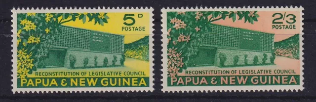 Papua Neu Guinea 1961 Gesetzgebender Rat Satz Mi.-Nr. 27-28 **