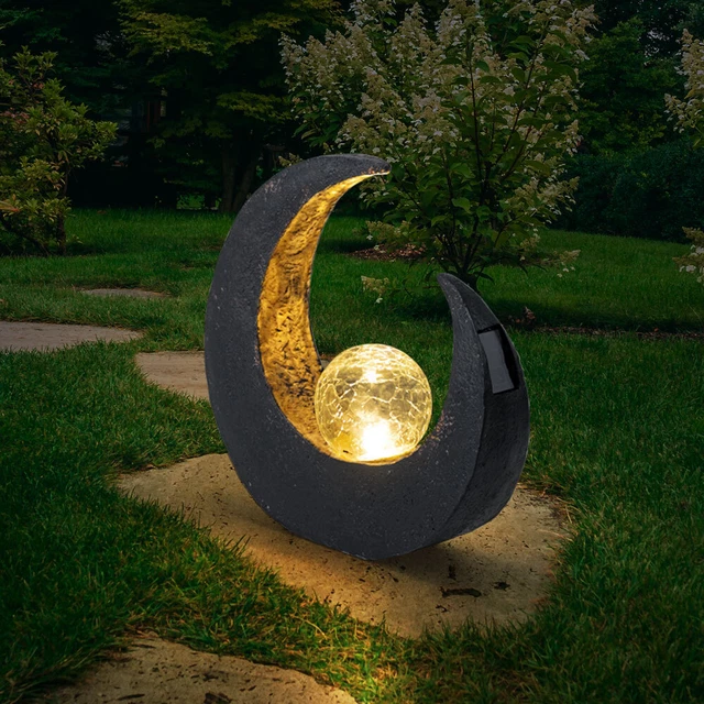 3x Solar Außenleuchten Mit Glaskugel – Bronze & Schwarz-Braun – Elegante Gartenbeleuchtung Als Deko-Kunstwerk