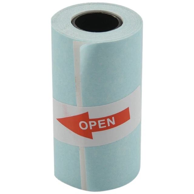 12 Adesivi Stampante Termica Autoadesiva 57mm x 30mm per PAPEI6V8