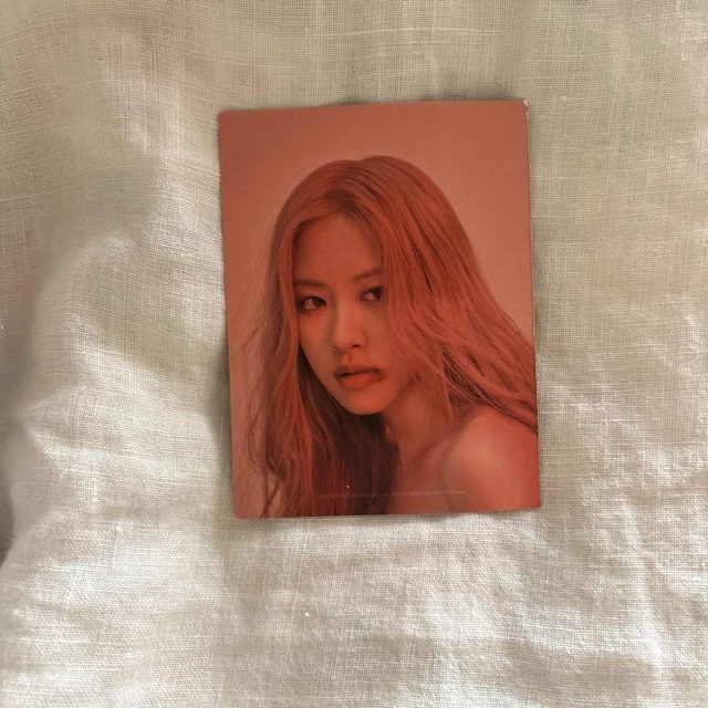 Kill this love  Black pink　ROSE トレカ BLACKPINK ROSE #1 [Kill This Love] Official Puzzle Piece