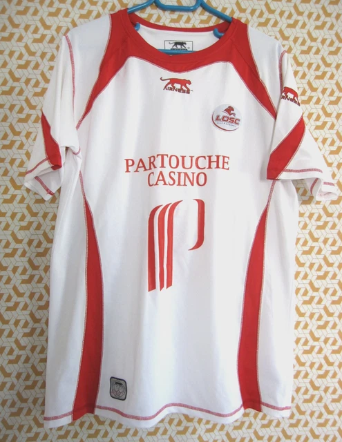 Maillot Vintage Lille LOSC 2002 Collot N°8 – Kipsta Home Shirt Taille L
