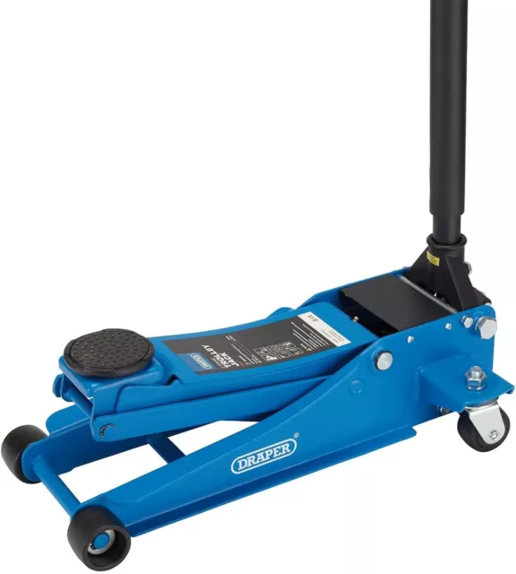 Draper 28497 Low Profile Trolley Jack, 2 Tonnen